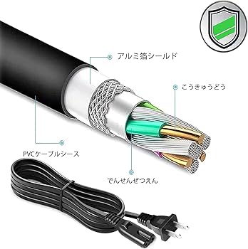 Amazon | HKY 交換用充電器 モニター 電源ケーブル 対応 LG ADS Amazon | HKY 交換用充電器 モニター 電源ケーブル 対応 LG ADS